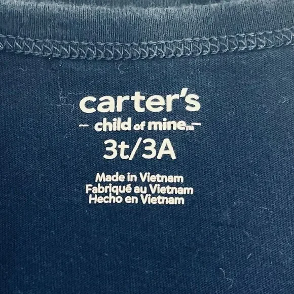 Carter’s Bring On The Fireworks Tank Top Boys Size 3T - Picture 3 of 5